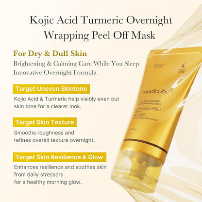 medicube Kojic Acid Turmeric Night Wrapping Mask ℗